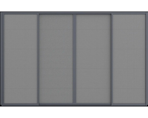 Posuvné dveře se sítí proti hmyzu