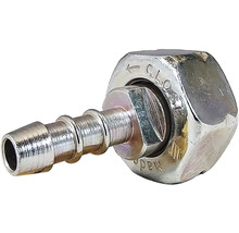 Kovová hadicová spojka s uzavírací funkcí