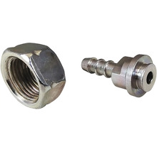 Převlečná matice a hadicová vsuvka