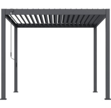 Volně stojící hliníková pergola s nastavitelnými lamelami pro venkovní použití