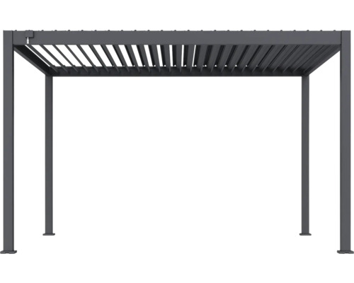 Pergola s lamelovou střechou