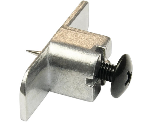 Sonava Function upevňovací body hliníková černá včetně šroubů M5 x 20 mm, balení = 4 kusy Upevňovací spona s hřebíkem a šroubem