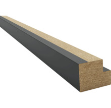 Dřevěný profil s kovovým rámem