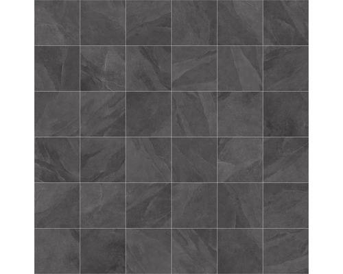 Dlaždice se vzhledem kamene, uspořádání jako vzor