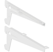 Dva držáky polic pro montáž na stěnu