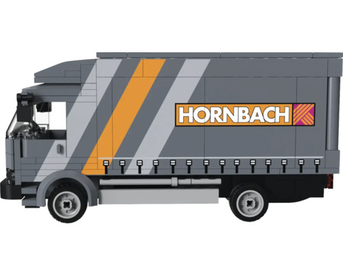 Nákladní auto Hornbach z Lego kostek