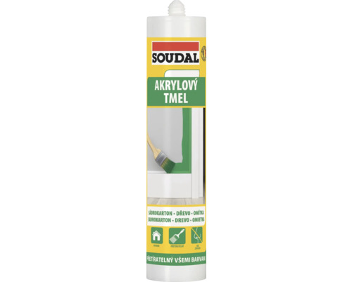 Akrylový tmel kartuše od společnosti Soudal