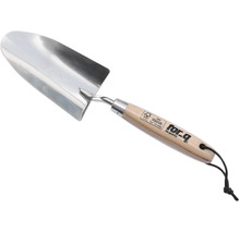 Nerezová zahradní lopatka s dřevěnou rukojetí od společnosti for_q