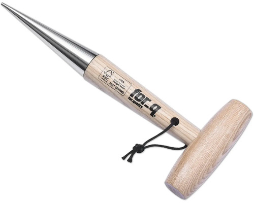 for-q Sázecí kolík s dřevěnou rukojetí