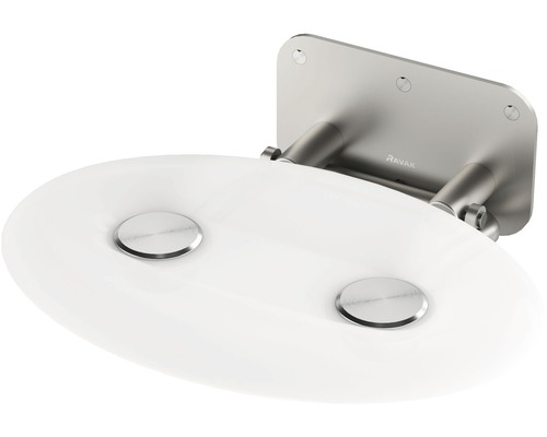 Sklopné sprchové sedátko s nástěnným držákem