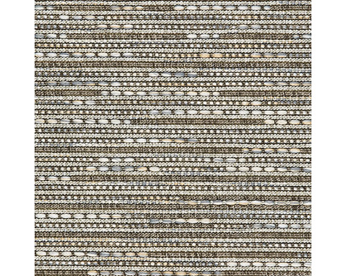 Koberec FLACHGEW OUTSIDER African Mambo 51 šířka 400 cm (metráž) Detail látky s vodorovným proužkovaným vzorem