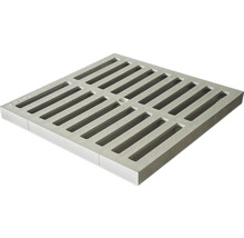 Čtvercová betonová uliční vpusť s roštem