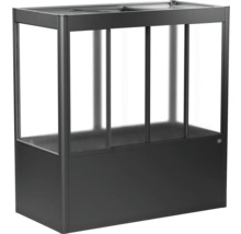 Zahradní pařeniště s průhlednými stěnami pro pěstování rostlin