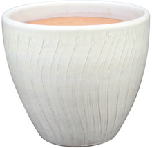 Květináč s rýhovaným povrchem