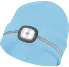 Pletená čepice s integrovanou LED svítilnou