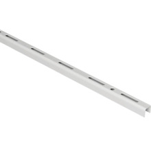 Regálová lišta s výřezy pro police