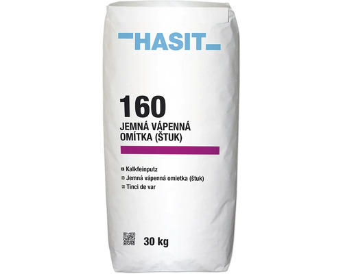 Sáček jemné vápenné omítky s obsahem 30 kilogramů