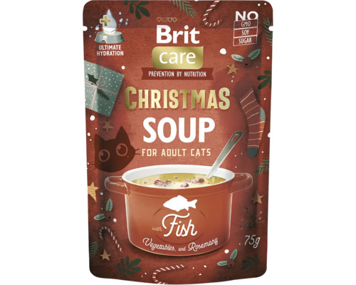 Brit Care Vánoční polévka pro dospělé kočky, 75 g