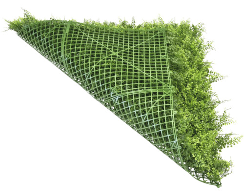 Rohož z umělé trávy s plastovou mřížkovou strukturou