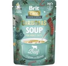 Brit Care Vánoční polévka krmivo pro kočky s hovězím masem a zeleninou, 75 g