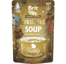 Brit Care Vánoční polévka pro dospělé kočky, krůtí, zelenina a rozmarýn