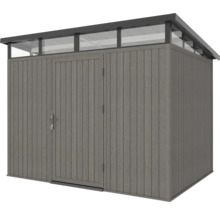 Zahradní domek na nářadí s dvoukřídlými dveřmi a světlíkem