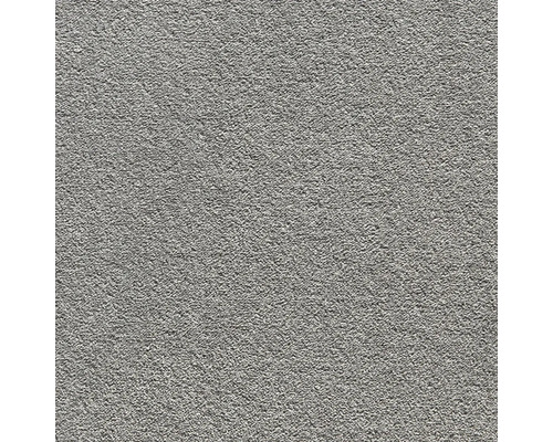 Koberec Saxony šířka 400 cm šedý FB192 (metráž) Detail šedého povrchu koberce