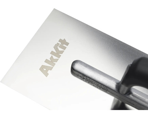 Logo AKKit na hladítku