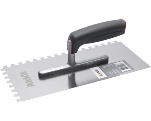 Zubaté hladítko s rukojetí