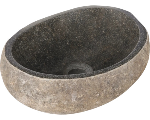 Umyvadlo na desku z kamene, oválný tvar