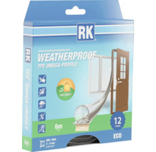 Balení 6metrového těsnění RK TPE Omega profilu, odolné proti povětrnostním vlivům