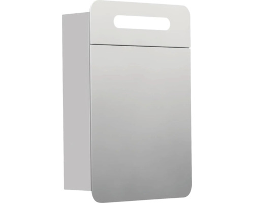 Zrcadlová skříňka s osvětlením Intedoor PIR ZS 45 L LED 01 Závěsná skříňka s rukojetí