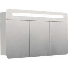 Zrcadlová skříňka se třemi dvířky a osvětlením