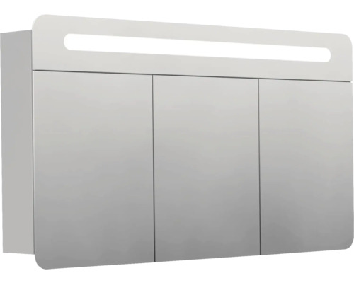 Zrcadlová skříňka s osvětlením Intedoor PIR ZS 120 LED 01 Zrcadlová skříňka se třemi dvířky a osvětlením