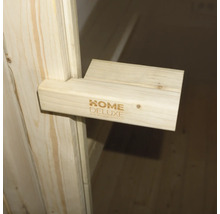 Dřevěné dveře se zarážkou dveří Home Deluxe