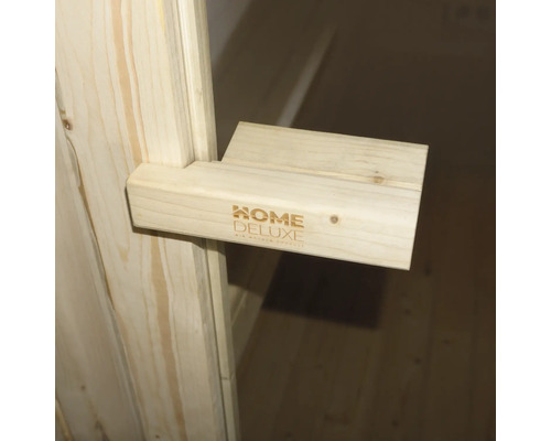 Dřevěné dveře se zarážkou dveří Home Deluxe