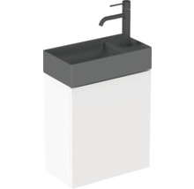 Umyvadlo se skříňkou a baterií