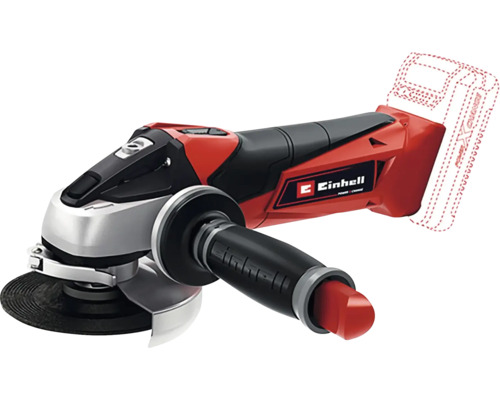 Akumulátorová úhlová bruska Einhell s brusným kotoučem