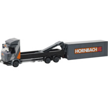 Model Lego nákladního automobilu s kontejnerem Hornbach