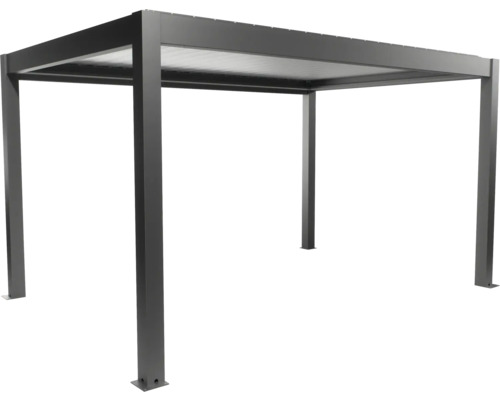 Volně stojící kovová pergola do zahrady