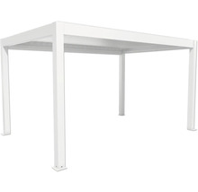 Volně stojící bílá pergola