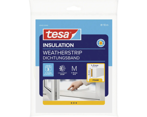 Těsnicí páska Tesa pro izolaci, 10metrová role