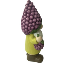 Zahradní trpaslík s motivem hroznů jako dekorace pro venkovní použití