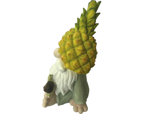 Zahradní trpaslík s ananasovou čepicí