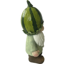 Zahradní trpaslík s melounovou čepicí
