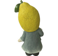 Dekorativní figurka zahradního trpaslíka s citronovou hlavou