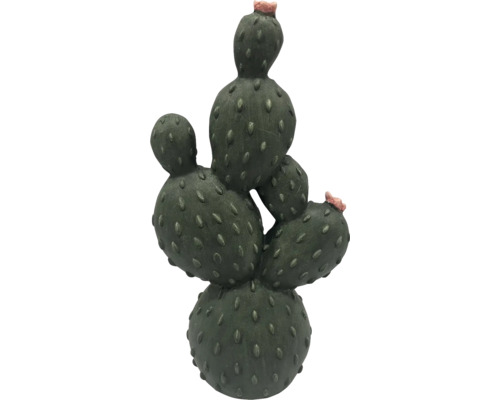 Dekorativní kaktus s květy jako zahradní dekorace