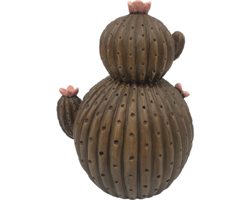 Dekorativní kaktus s květy jako zahradní dekorace