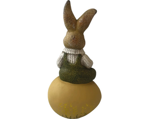 Dekorativní zajíček na vejci jako velikonoční dekorace