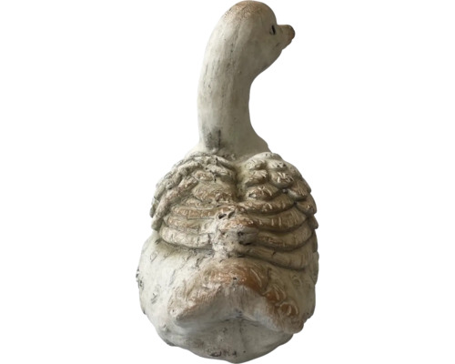 Dekorativní zahradní figurka husy z kamene